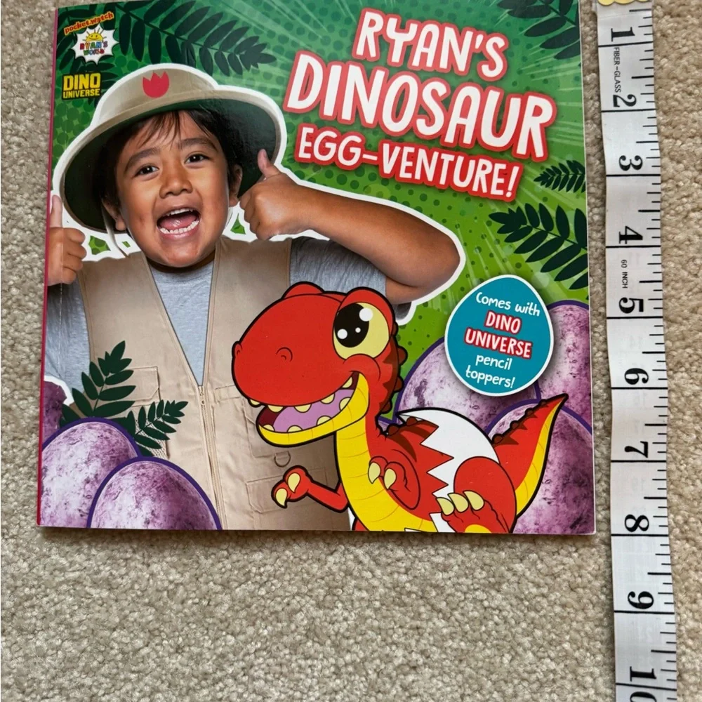 Ryan's Dinosaur Egg-Venture Book Set
